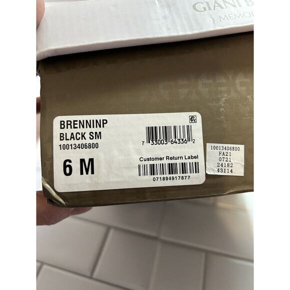 Giani Bernini Brennin Black Buckled Straps Black Ankle Booties NEW Size 6 M Zip - Picture 7 of 8